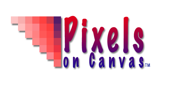 Pixels on Canvas